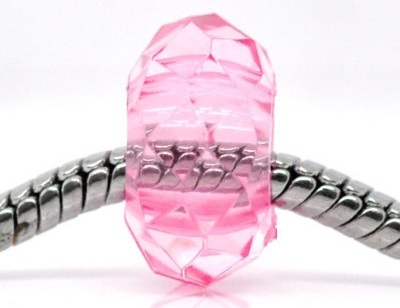 roze acryl bedel pandora-style